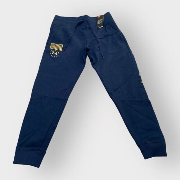 Under Armour UA Freedom Project Rock Originators Fleece Pants Womens size M NWT - Picture 2 of 9